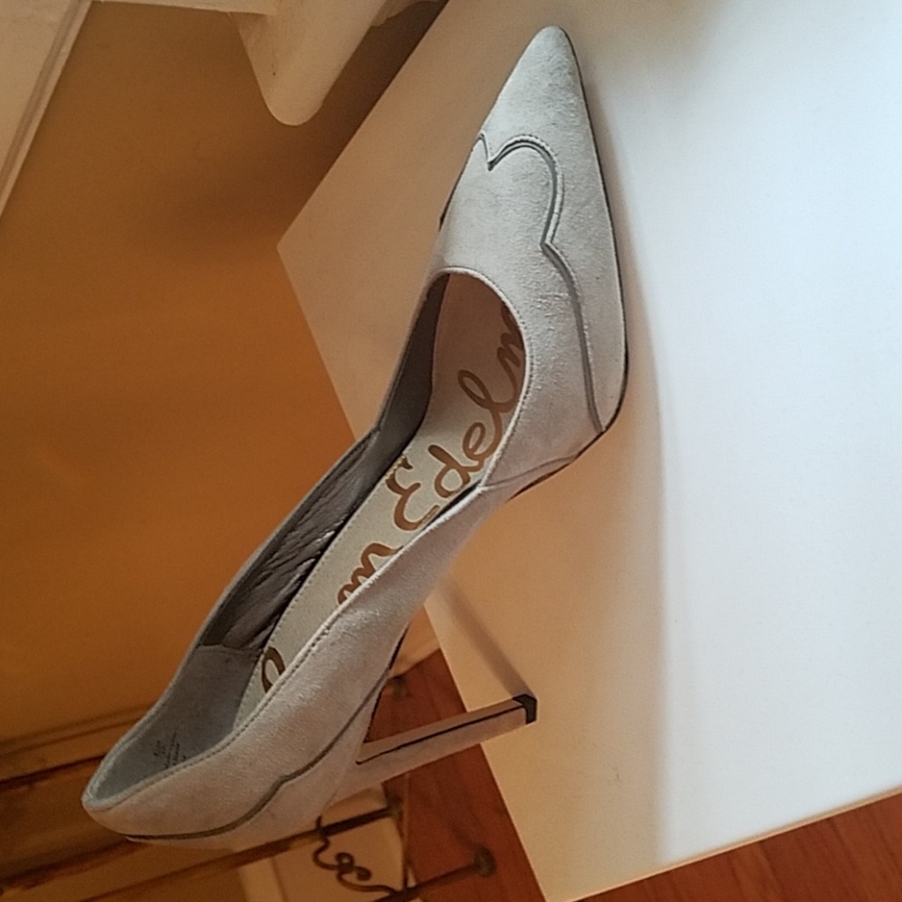 Grey suede Sam edelman